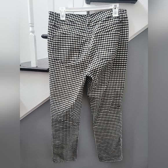 Stretch Corduroy Straight Leg Pants - Buffalo Check 10P - Picture 3 of 5